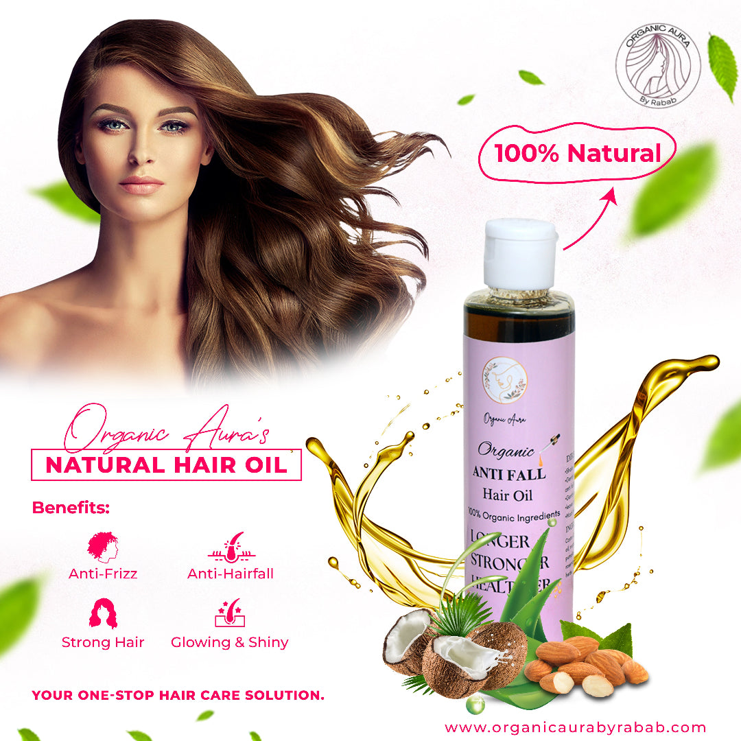 Hair oil by Organic Aura BY Rubab(200ml)