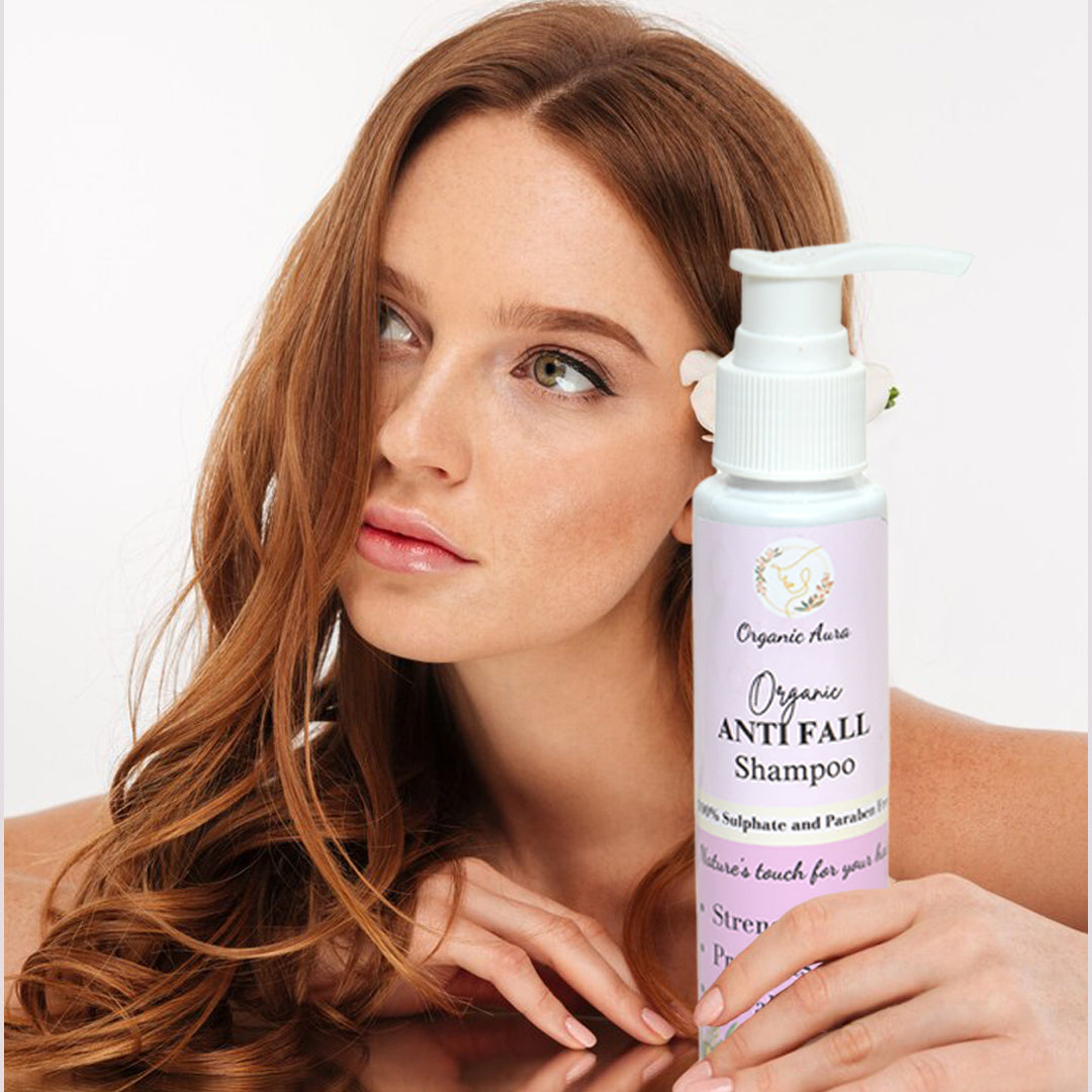 anti hair fall shampoo by organic aura by rubab